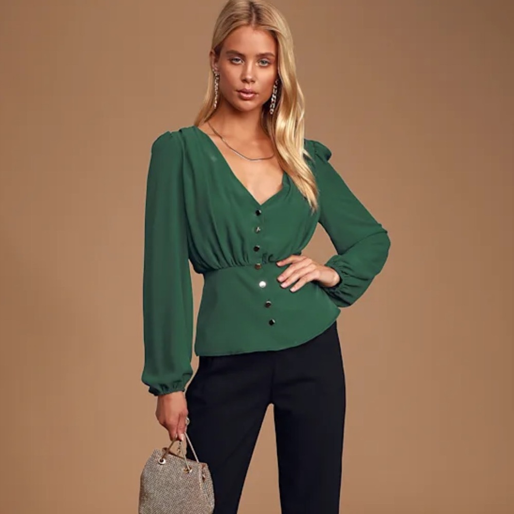 Lulu's Button-Up Blouse